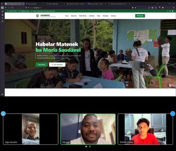 HAMMOS structure conducted an online meeting with Mr. Danilo Guevara Viana